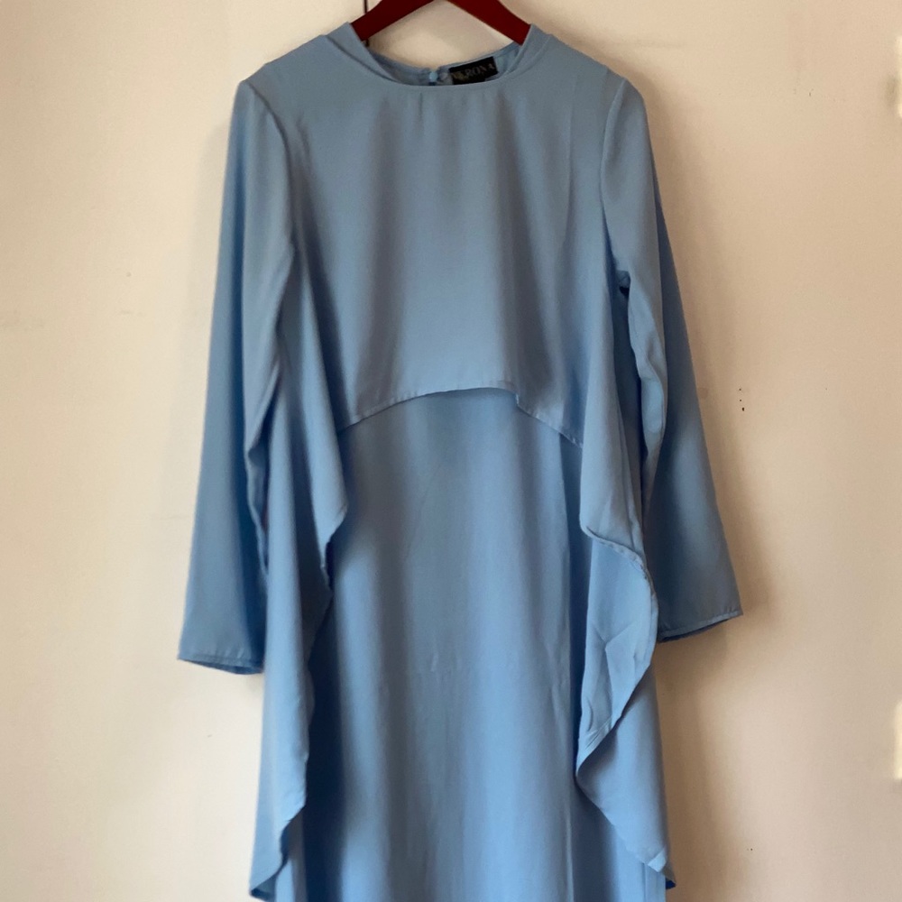 Blue Maxi Formal Dress